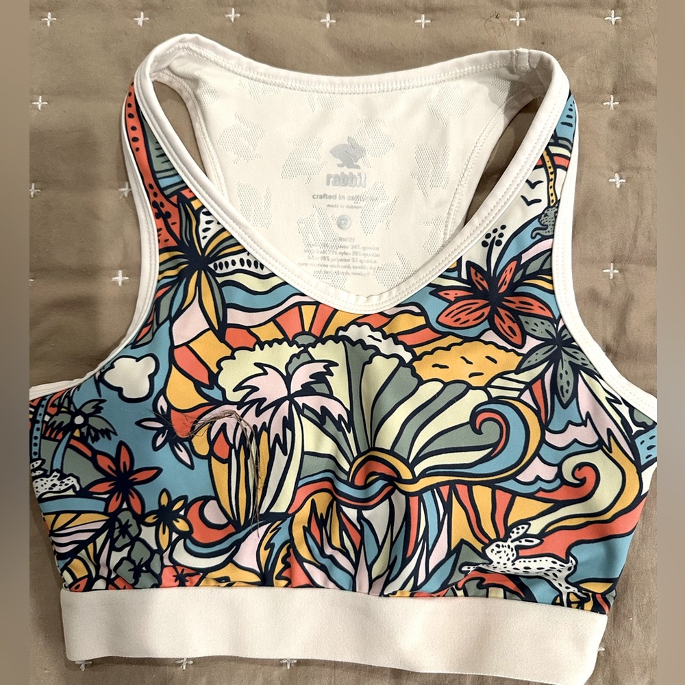 Rabbit running gear!
Sports bra